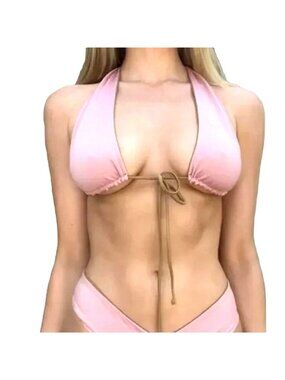 We are HAH Reversible Multiway Swim Top Dusty Rose Shroom Combo Size Med #2032Sm